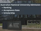 Australian National University Admission