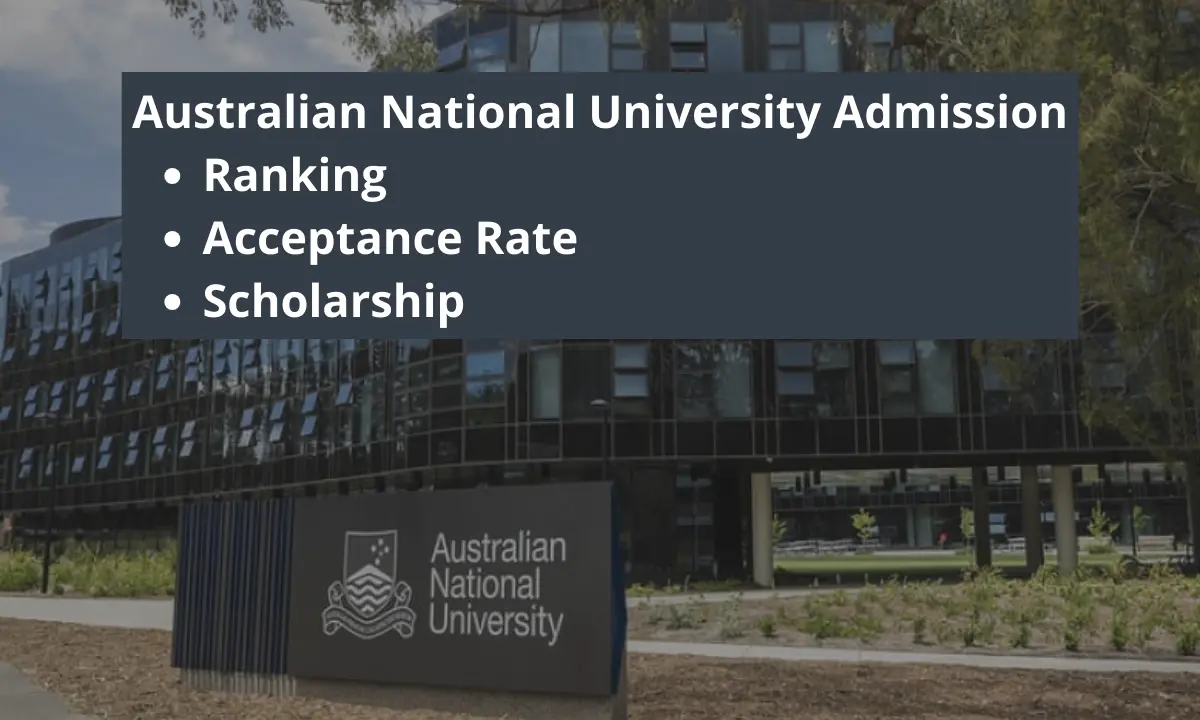 Australian National University Admission